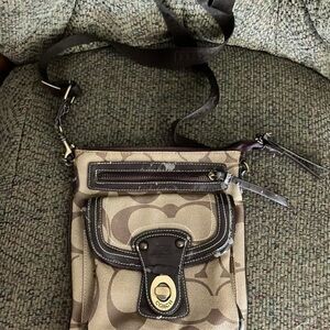 Coach Monogram Crossbody Bag